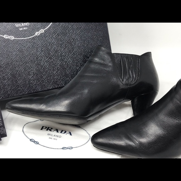 Gorgeous EUC Prada Booties - Picture 2 of 8